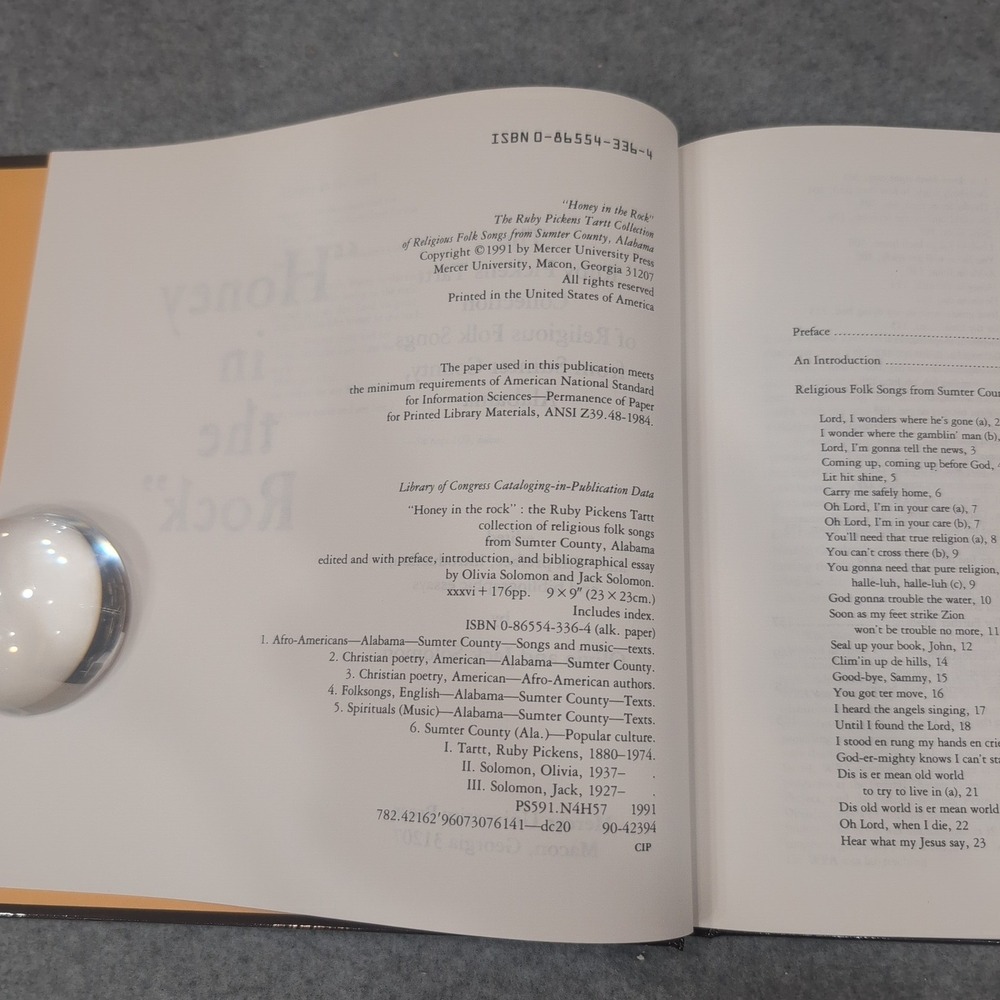 Honey in the Rock Ruby Pickens Tartt Folk Songs Signed Olivia Jack Solomon 1991 - Picture 4 of 6